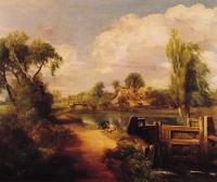 Constable, John - Landscape with Boys Fishing